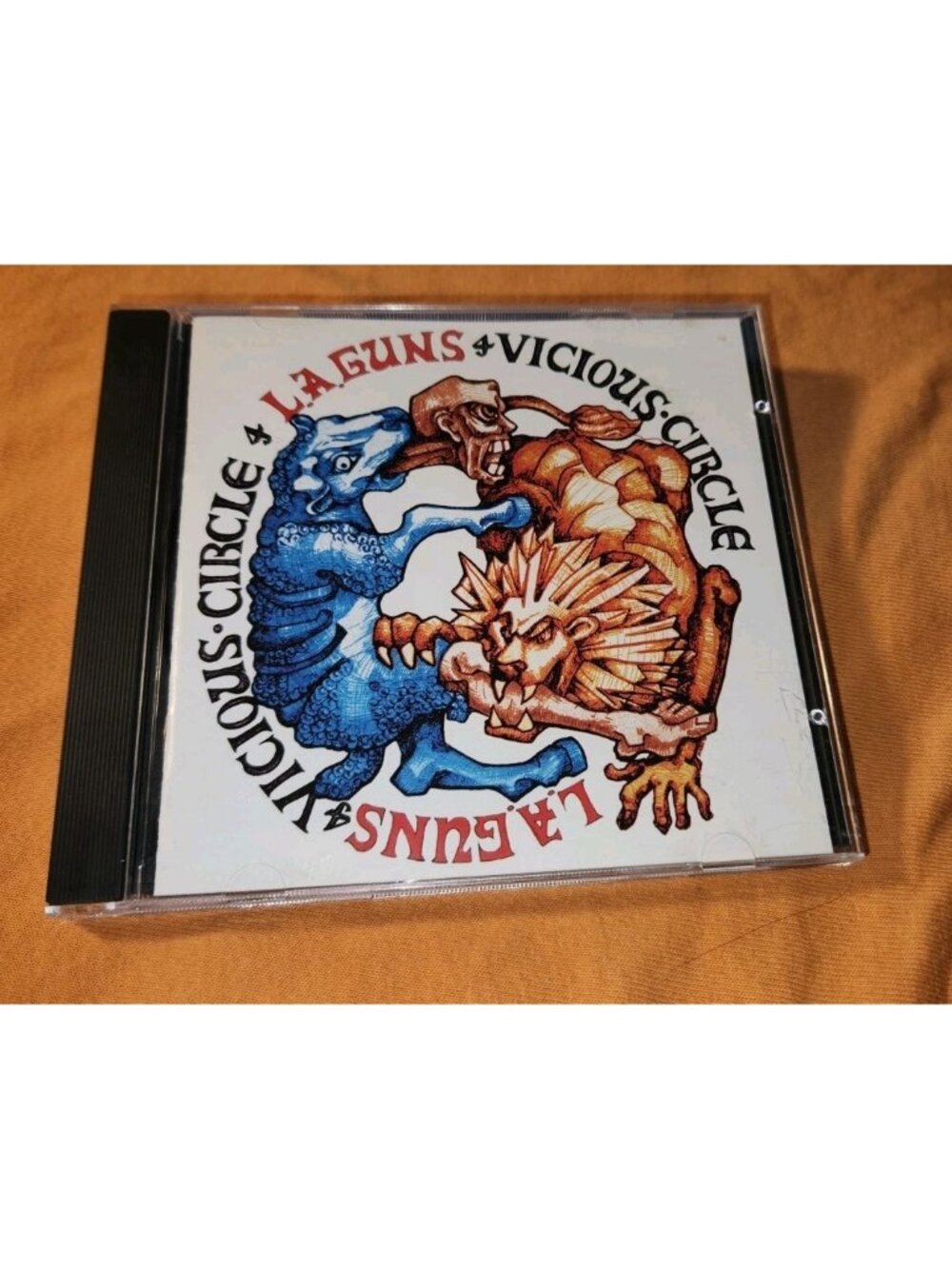 LA GUNS cd VICIOUS CIRCLE bmg club issue